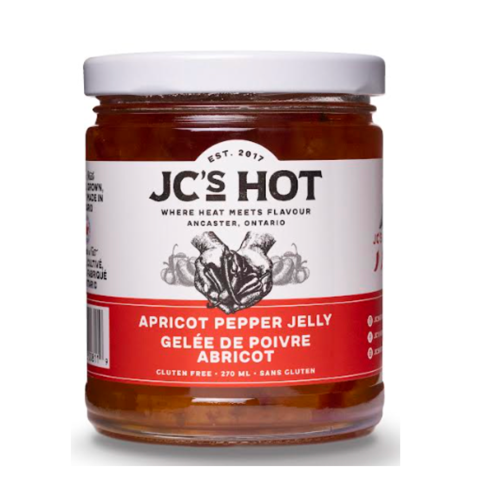 Sweet Apricot Pepper Jelly