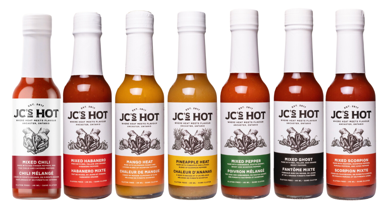 JC's Hot Sauce Collection